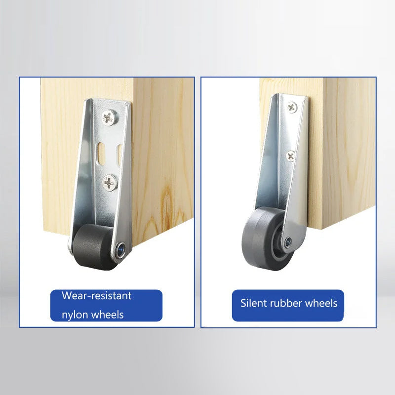 Smooth & Silent Caster Wheels – Precision Mobility! Glide Effortlessly, Hear Nothing. ✨