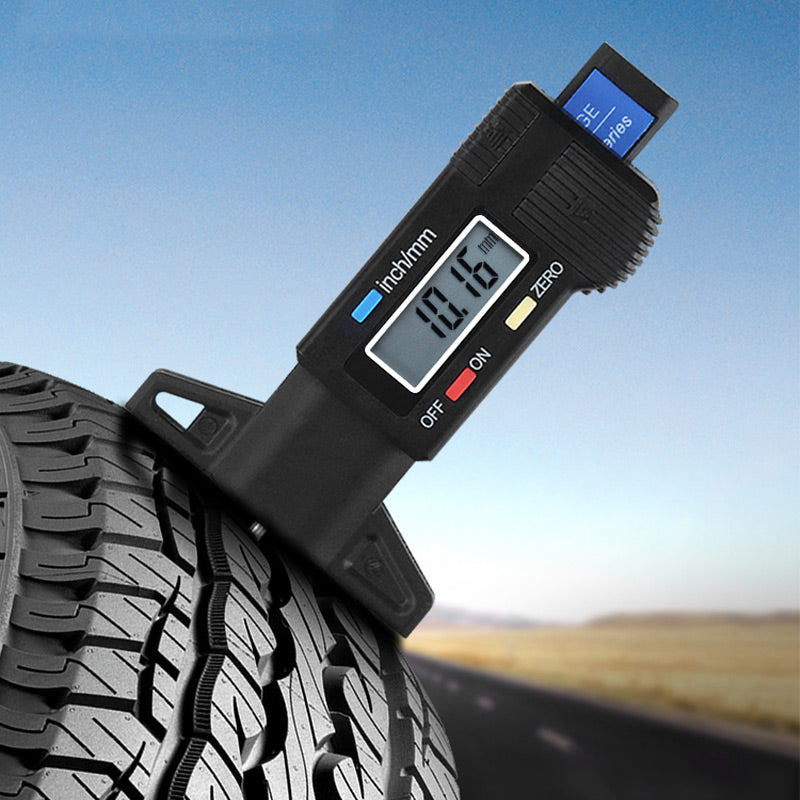 Digital Car Tyre Tire Tread Depth Gauge Meter