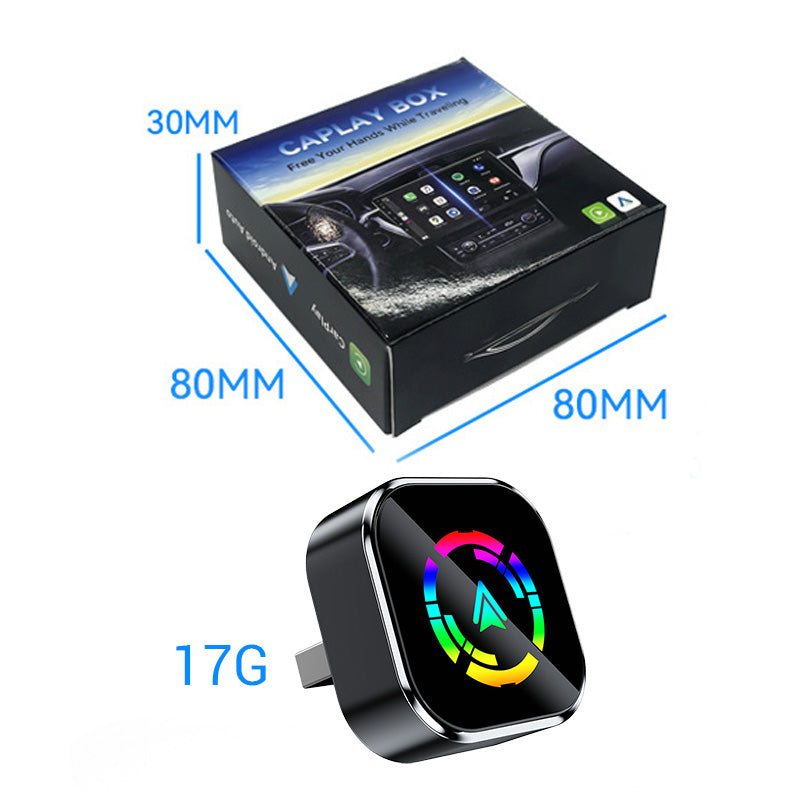 🚗📱 2-in-1 Wireless Adapter: Wireless Auto-Connect for iPhone & Android – Enjoy driving safety and freedom! 🔋🎉