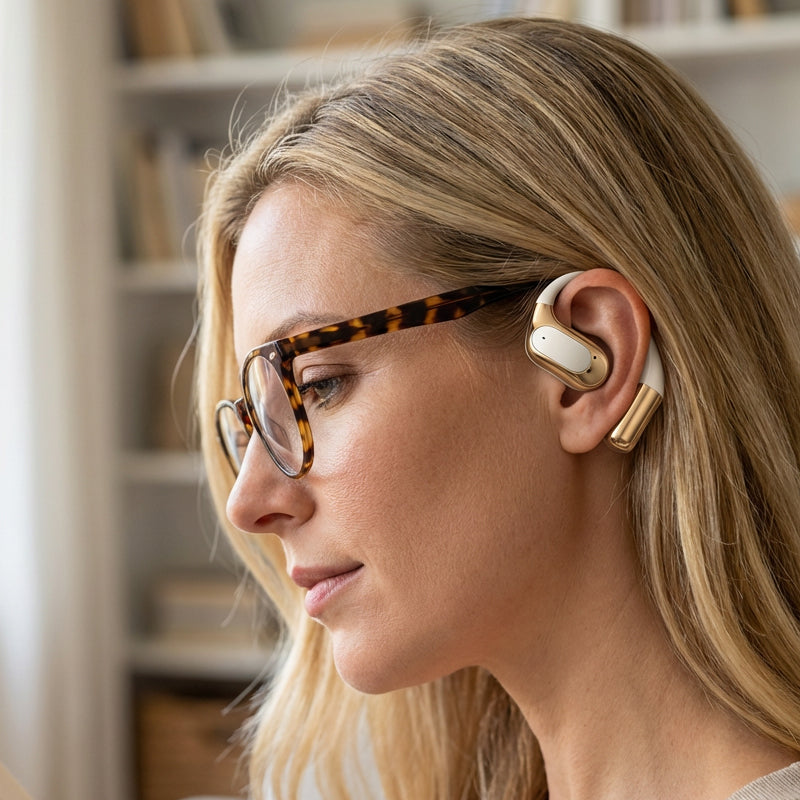 Open-Ear Air Conduction Wireless Earbuds