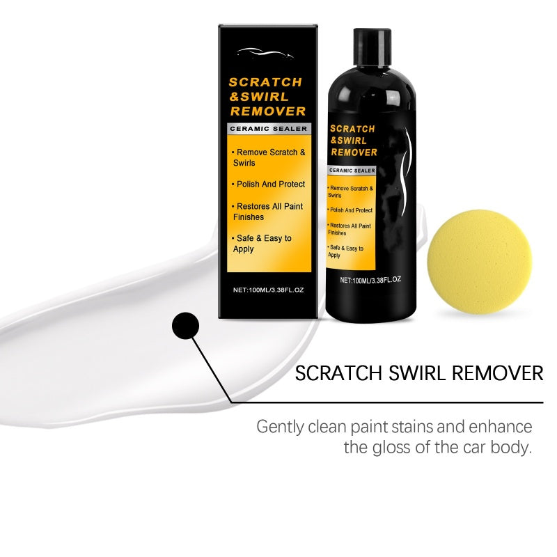 Car Scratch & Swirl Remover Magic Kit ✨ Your paint's second chance – erase flaws, restore shine in minutes! 🚗💫