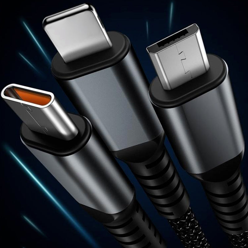 3-in-1 Super Fast Charging Cable