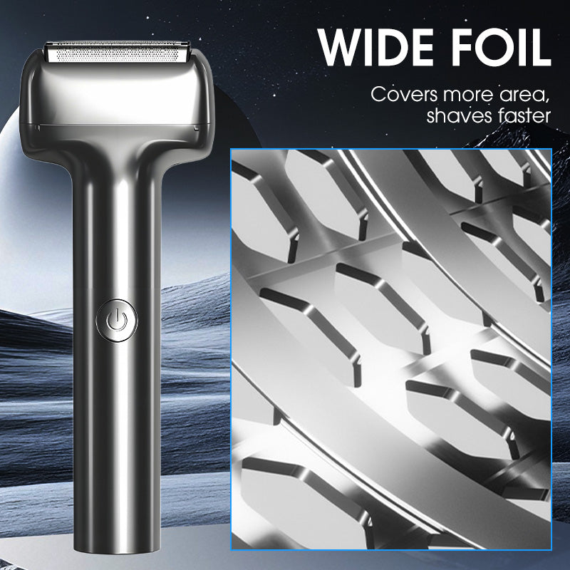 🪒50% OFF NOW! Men's Rechargeable Foil Electric Shaver – Efficient Close Shaving, Cordless Portable Wet & Dry Beard Razor for Daily Grooming