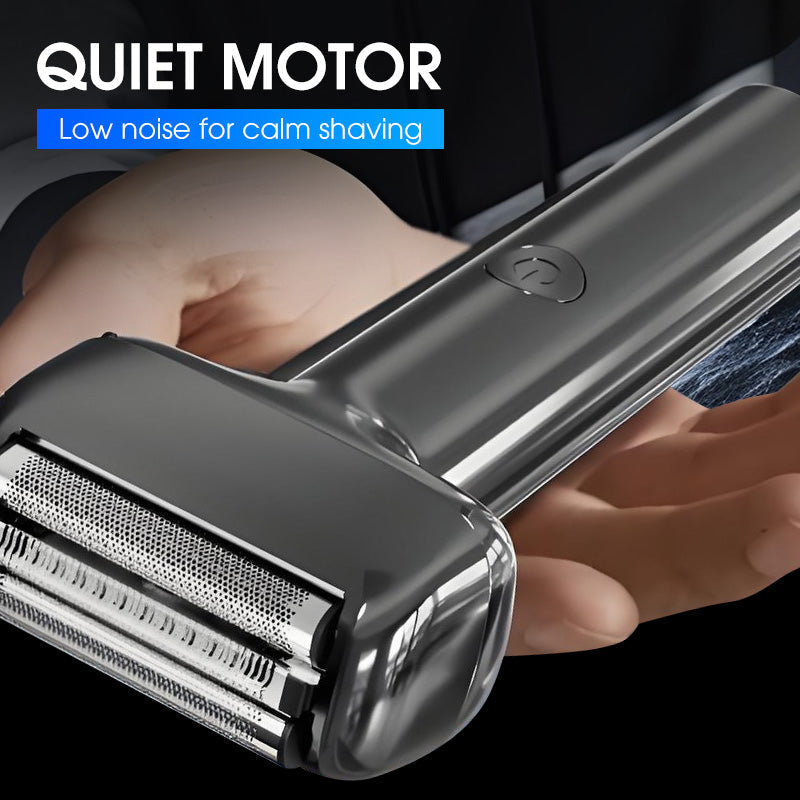 🪒50% OFF NOW! Men's Rechargeable Foil Electric Shaver – Efficient Close Shaving, Cordless Portable Wet & Dry Beard Razor for Daily Grooming