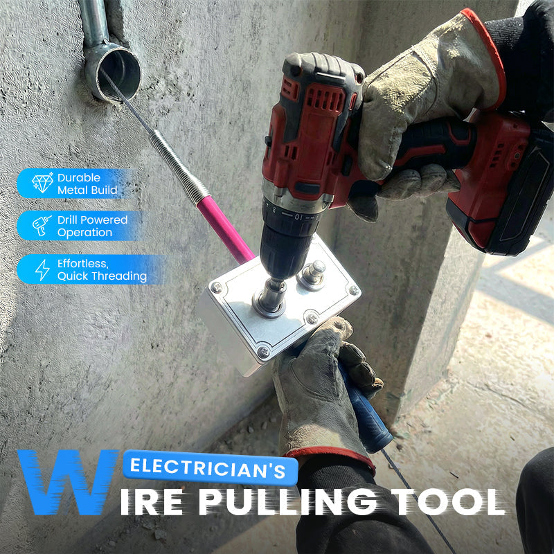 🛠️50% OFF⚡🔥Professional Electrician's Wire Pulling Assistant Tool✈Buy 2 Free Shiping