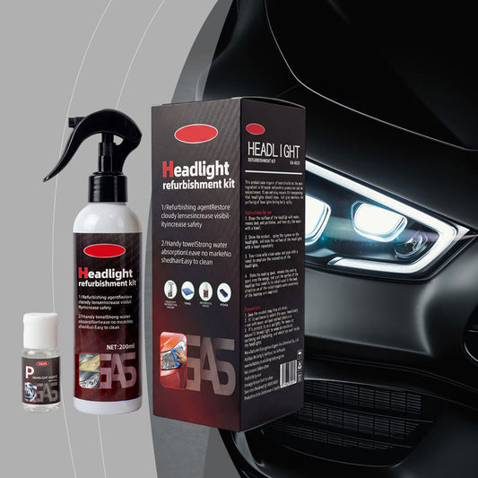 💡 Last Day Special Price $9.78 ! 🔥Buy 2 Get 1 Free🔥 Car Headlight Cleaning & Restoration Agent – Scratch Remover, UV Protection & Anti-Yellowing 🚗