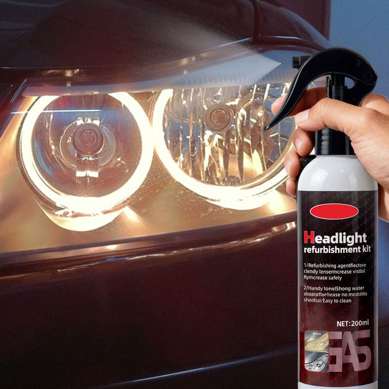 💡 Last Day Special Price $9.78 ! 🔥Buy 2 Get 1 Free🔥 Car Headlight Cleaning & Restoration Agent – Scratch Remover, UV Protection & Anti-Yellowing 🚗