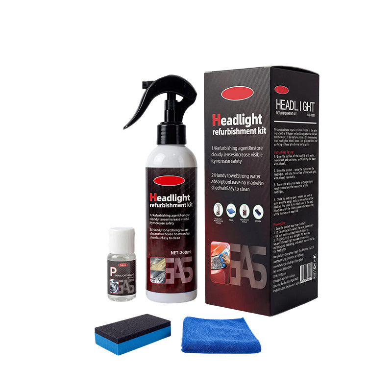 💡 Last Day Special Price $9.78 ! 🔥Buy 2 Get 1 Free🔥 Car Headlight Cleaning & Restoration Agent – Scratch Remover, UV Protection & Anti-Yellowing 🚗