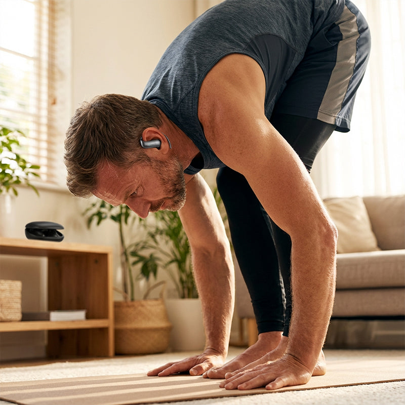 🎁2026 New Arrivals 50% OFF💥Bluetooth 6.0 Earbuds – 4.2g ultra-light, barely there feel. 48H playtime, IPX5 sweatproof. Perfect for runs & daily listening. ⚡✨