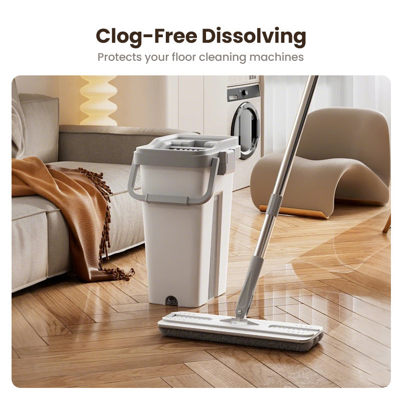 Quick-Dissolve Floor Cleaning Effervescent Tablets