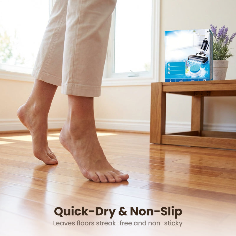 Quick-Dissolve Floor Cleaning Effervescent Tablets