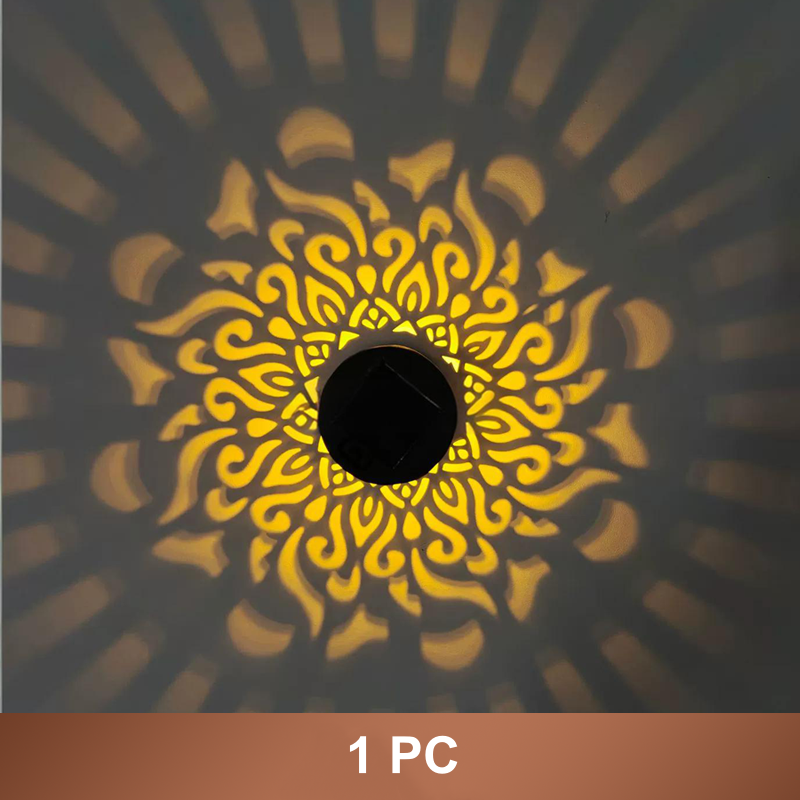 🥳2026 HOT SALE🥳💞50K+ SOLD!☀️🌀 50% OFF! Solar Mandala Light – Projects stunning patterns, 2-in-1 floor & wall. IP65 rustproof, auto on/off. Magical garden glow, zero electricity. 🏡✨