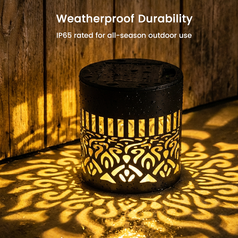 🥳2026 HOT SALE🥳💞50K+ SOLD!☀️🌀 50% OFF! Solar Mandala Light – Projects stunning patterns, 2-in-1 floor & wall. IP65 rustproof, auto on/off. Magical garden glow, zero electricity. 🏡✨