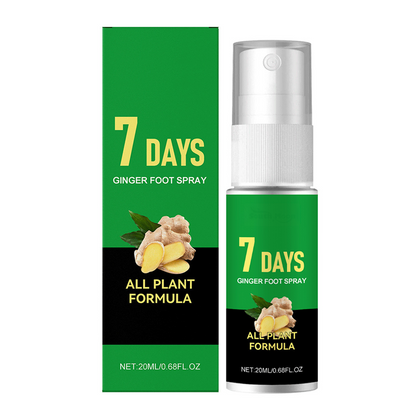 🔥LAST DAY - BUY 1 GET 1 FREE!🏆FootGlow 7-Day Ginger Foot Exfoliating Spray🌿