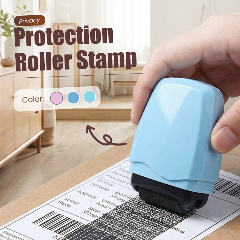 ⏳Limited-time 50% off⏰Protect your privacy easily and effectively! Privacy Protection Roller Stamp👣