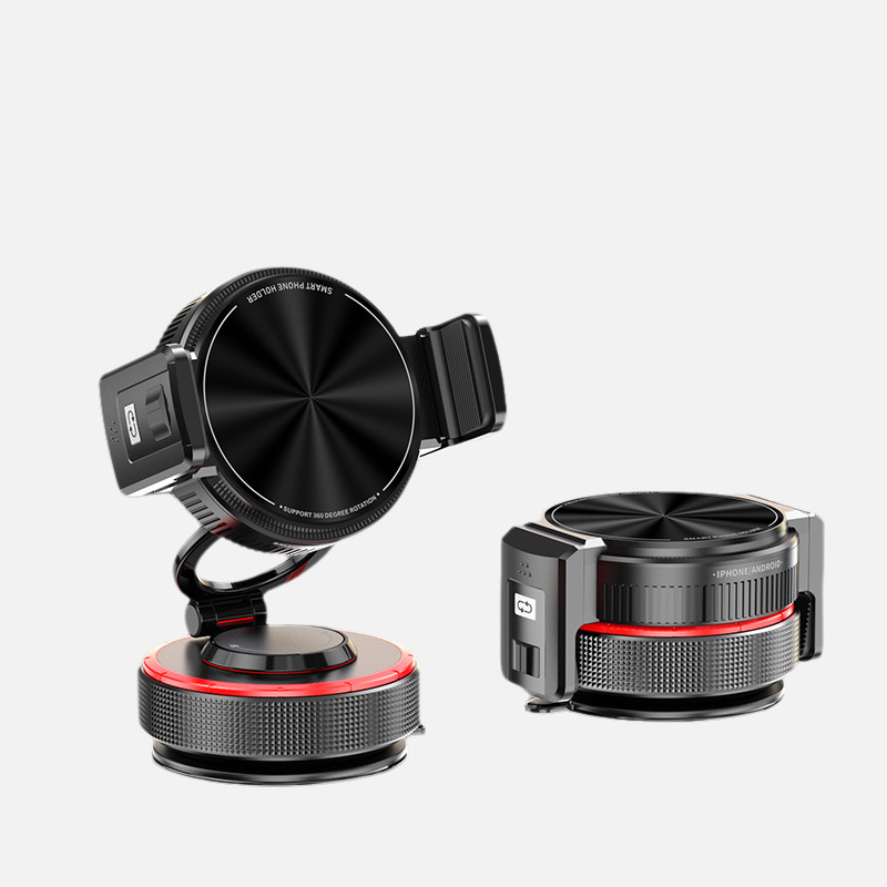 Vacuum Suction Magnetic Car Phone Holder