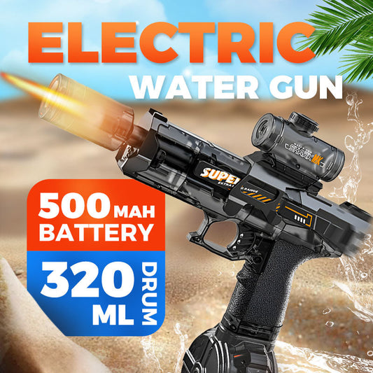 🔫 HOT SALE! ⚡ Rechargeable Electric Water Gun – Automatic Water Injection, Long Shooting Range, Large Capacity, Perfect for Summer Outdoor Fun & Kids Toys 💦