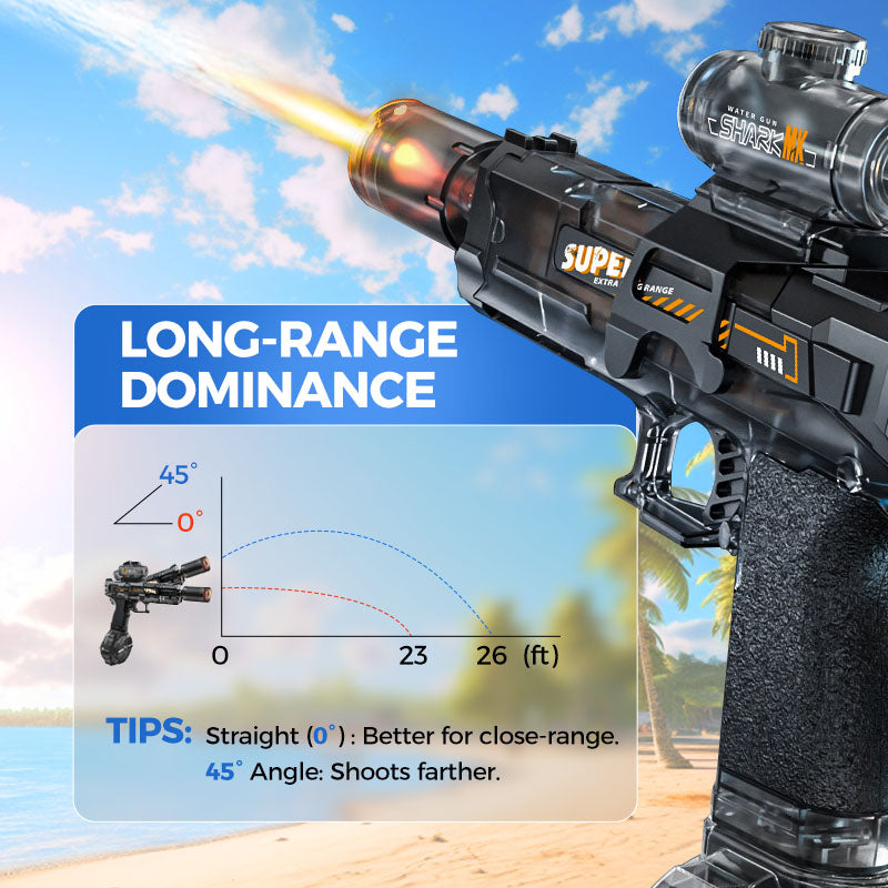 🔫 HOT SALE! ⚡ Rechargeable Electric Water Gun – Automatic Water Injection, Long Shooting Range, Large Capacity, Perfect for Summer Outdoor Fun & Kids Toys 💦