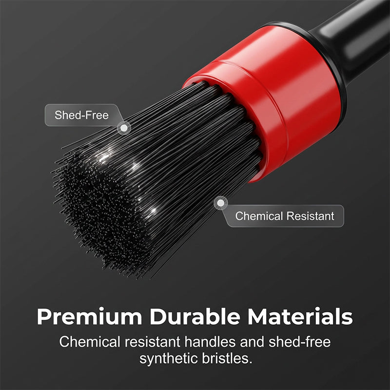 Professional Auto Detailing Brush & Cleaning Kit