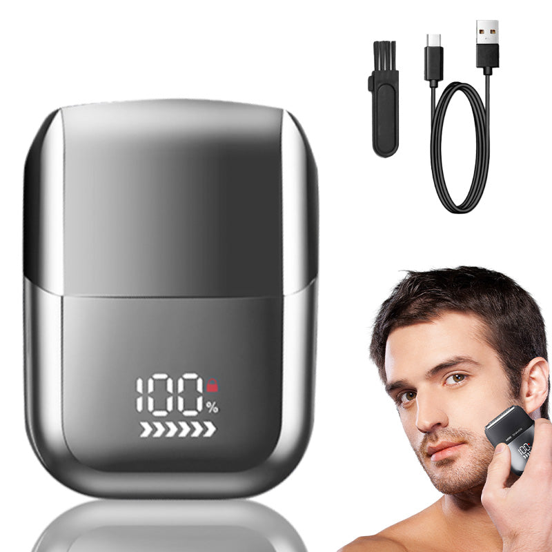 ⚡️🚗Portable Mini Electric Shaver – Ultra-Compact & Cordless for On-the-Go Grooming ✈️🧔 50% OFF – Perfect for Car, Travel, or Quick Touch-Ups Anywhere.