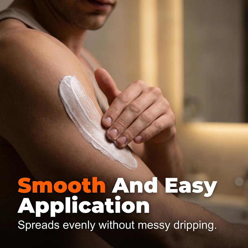 🪒 Crème dépilatoire – Homme • Zones intimes | **Formule apaisante • Sans odeur agressive