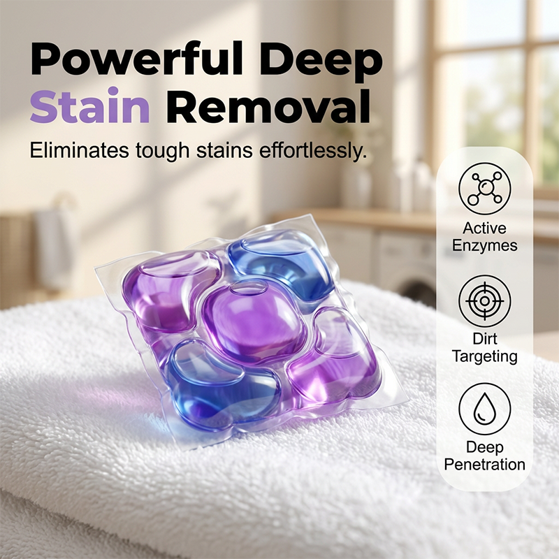 ✨2026 Hot Sale 50% OFF🔥5-in-1 White Musk Laundry Detergent Pods（80PCS）