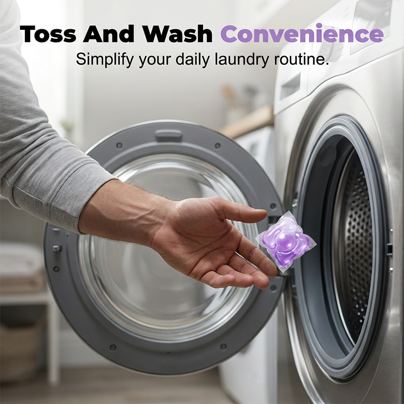 ✨2026 Hot Sale 50% OFF🔥5-in-1 White Musk Laundry Detergent Pods（80PCS）