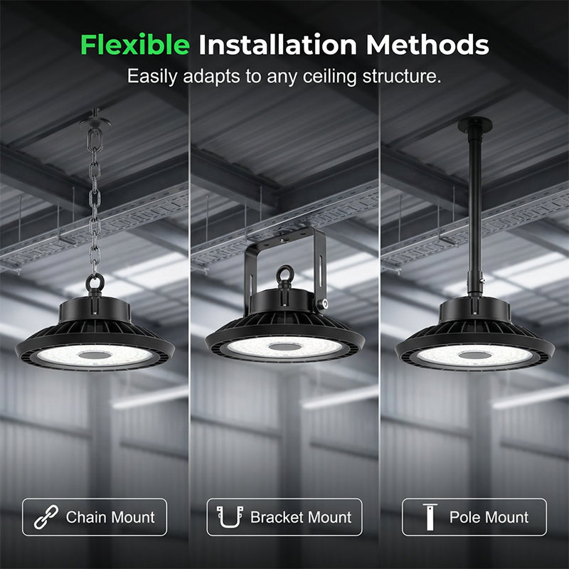 💡 59% OFF NOW! UFO LED High Bay Light – 100W, 160lm/W, 220V, for Industrial, Warehouse & Large Spaces 🏭✨