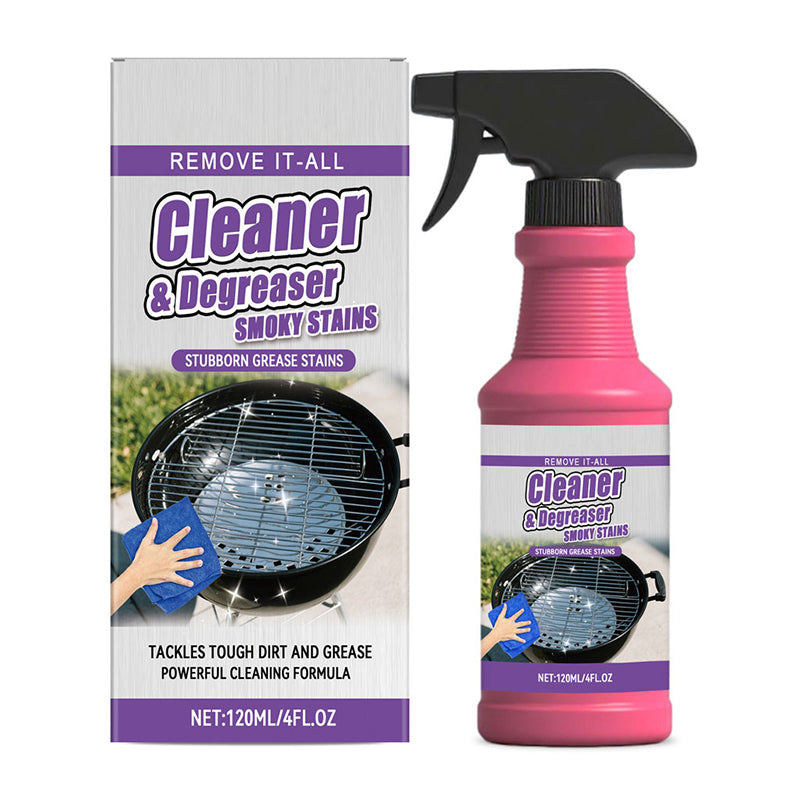 🌟BUY 3 GET 1 FREE!!💦Fast-Acting Heavy-Duty Grill Degreaser Spray