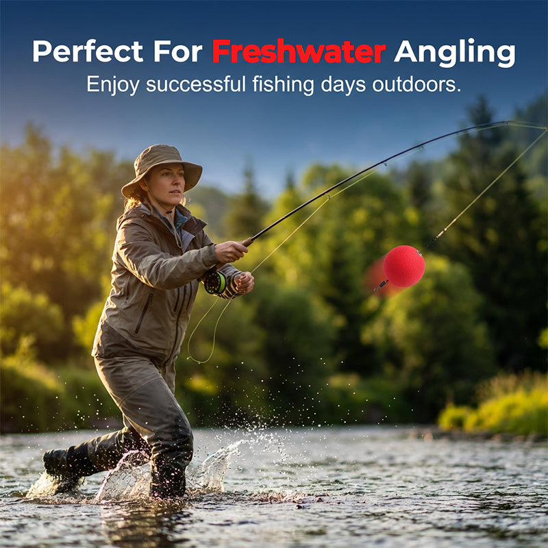🎣✨Complete Fishing Float & Sinker Rig Kit – high-buoyancy foam floats, precision weighted core, vivid strike indicators. Portable tackle box! 🛡️💪