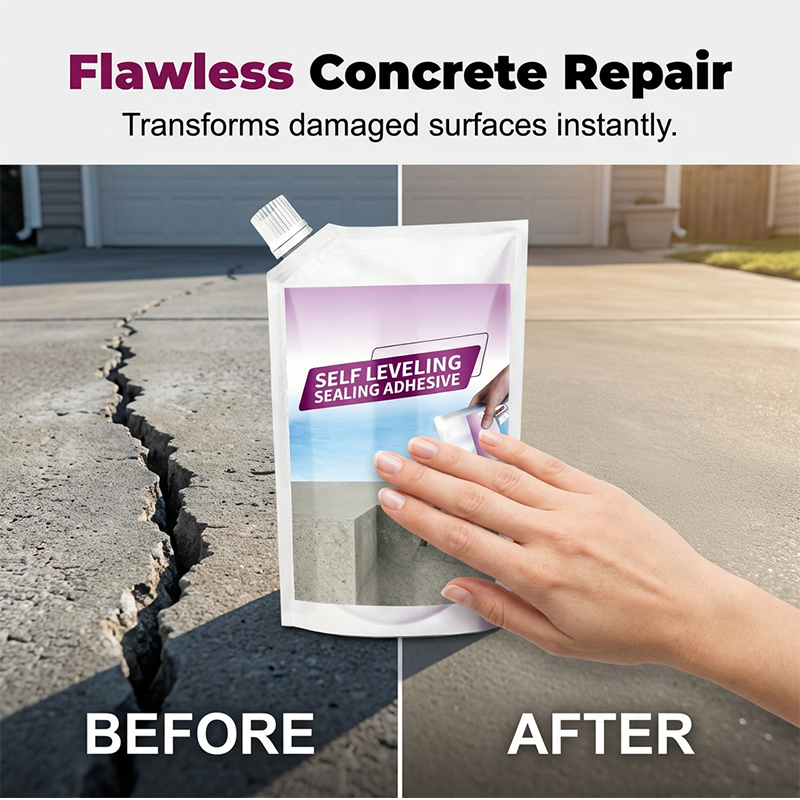 Waterproof Fast-Drying Self-Leveling Crack Filler