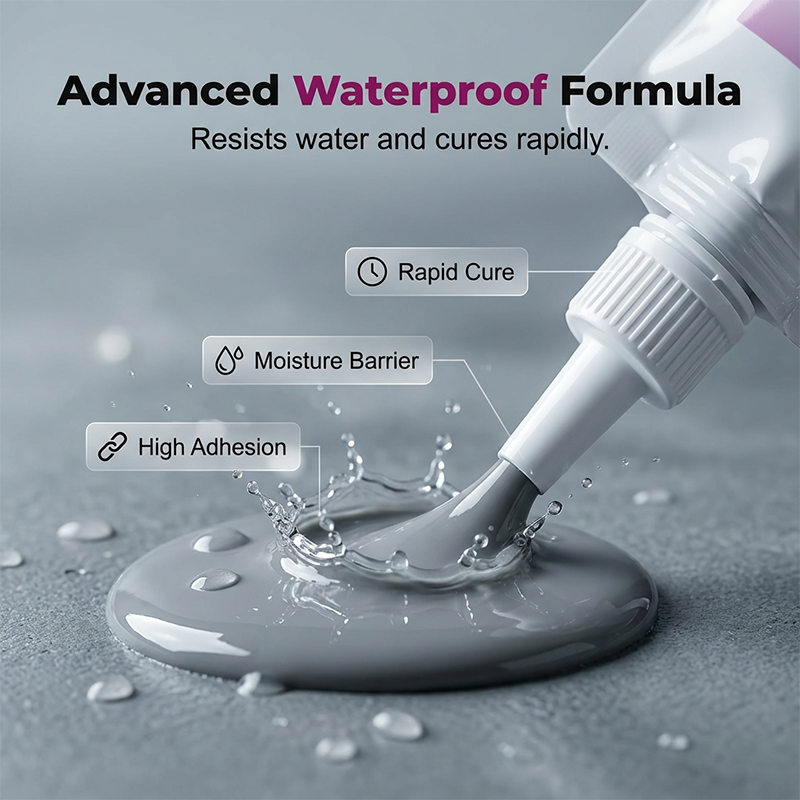 Waterproof Fast-Drying Self-Leveling Crack Filler