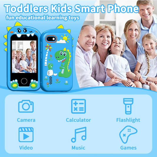 📱 Educational Learning Toy Phone – Smart Fun for Little Learners! 🎓✨ Camera, games, music, and more – the ultimate play-and-learn companion. 🧩🎵
