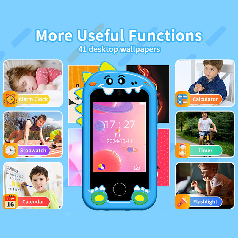 📱 Educational Learning Toy Phone – Smart Fun for Little Learners! 🎓✨ Camera, games, music, and more – the ultimate play-and-learn companion. 🧩🎵