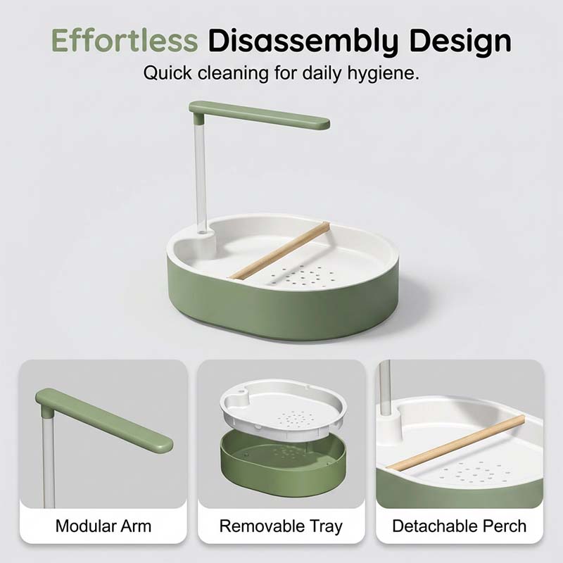 🐦 LIMITED-TIME 50% OFF! 🚿 Electric Bird Bath with Rain Shower & Perch – Safe, Quiet Pump for Happy Birds 🛀