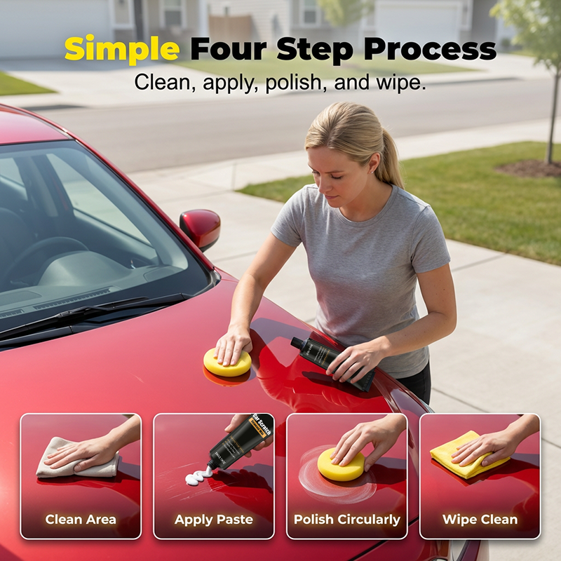 ✨ Car Scratch Repair Kit – Restore Your Car’s Shine At Home! ✨