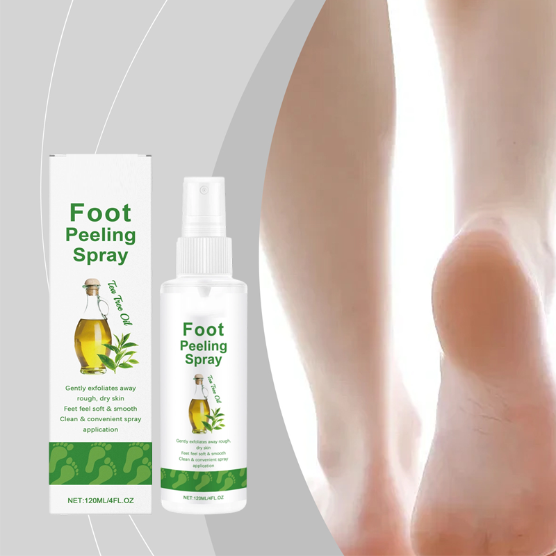 ✨ Tea Tree Foot Peeling Spray – Silky Smooth Feet in Minutes! ✨