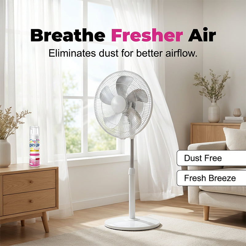 🌀 Fan cleaner spray – no dismantling. Foam melts dust. Works on all fans! 🧼✨