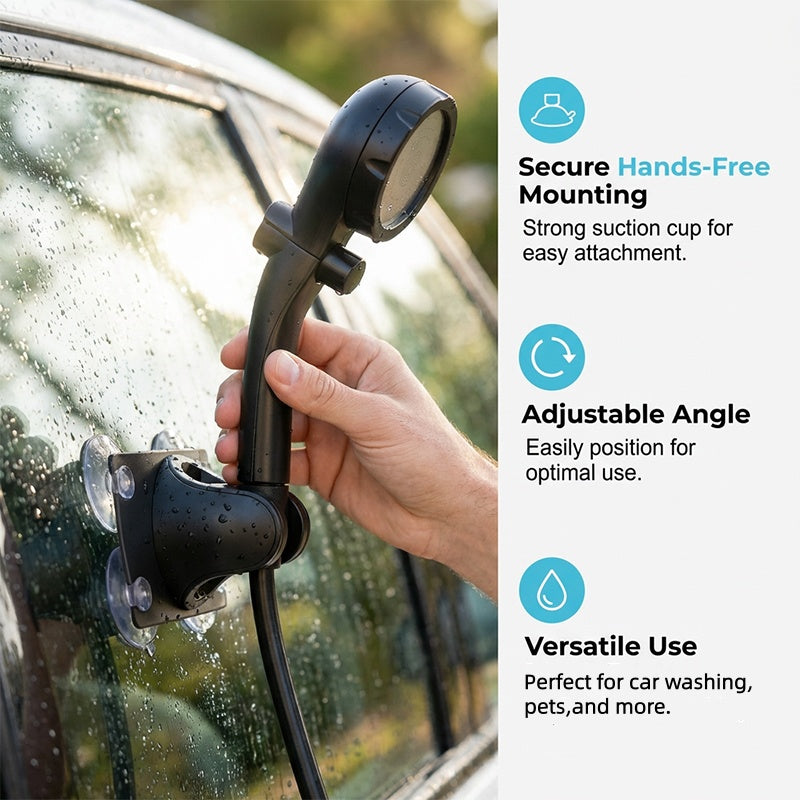 Smart Portable Shower Pump for Travel & Home