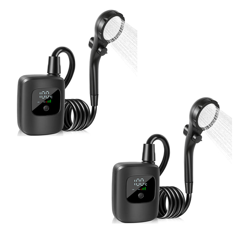 Smart Portable Shower Pump for Travel & Home