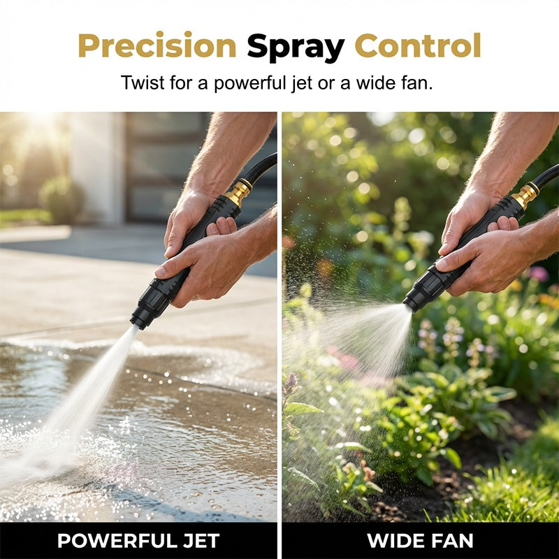 🚀HOT SALE 50% OFF - High-Pressure Direct Spray Water Nozzle -  Wash at Home, Save Big! 🔥💦