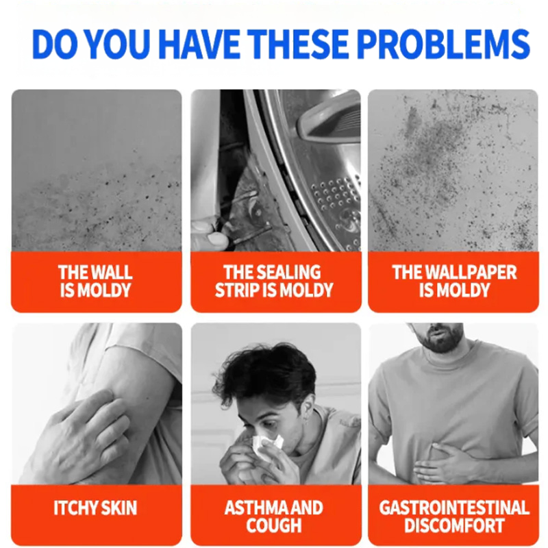 Deep Cleaning Mold Stain Remover Spray
