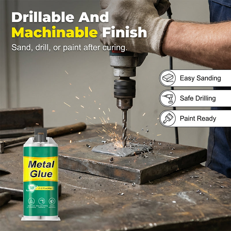 ⏰🔥LIMITED TIME 50% OFF! 🛠️ High-Strength AB Metal Repair Glue – Fast, Durable & Perfect for All Repairs ✨💪