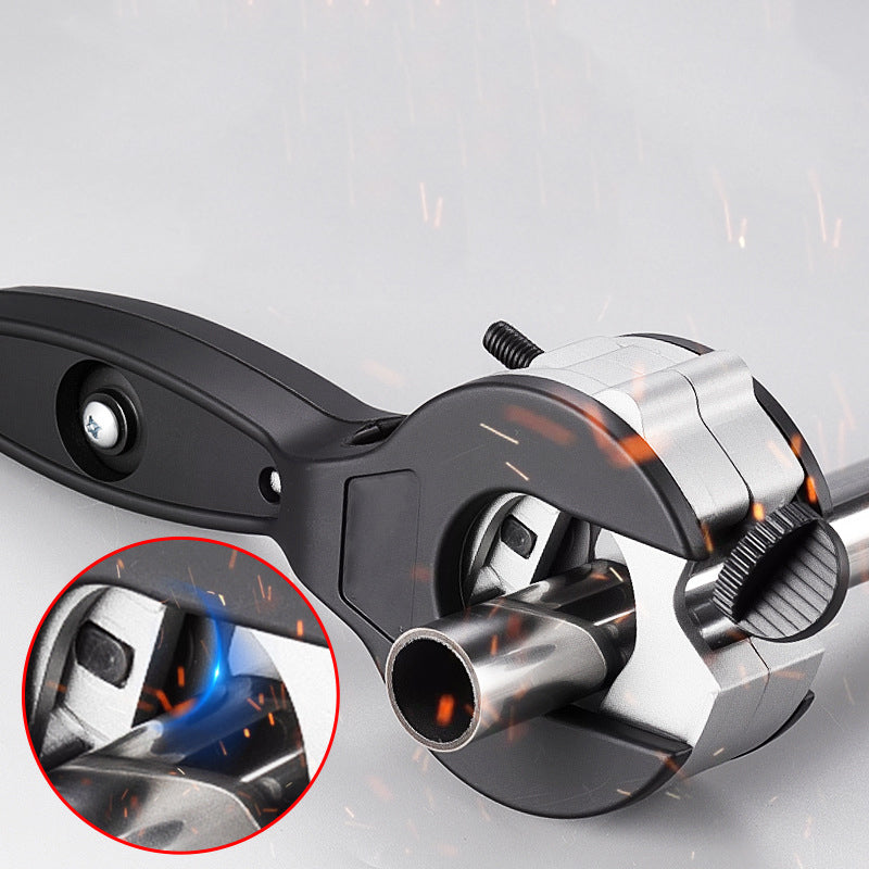 🔧 One-Hand Ratchet-Type Pipe Cutter – Cut with One Hand, Conquer Any Pipe! ✂️💪 Smooth, burr‑free, effortless – even in the tightest spaces. 🔩🛠️