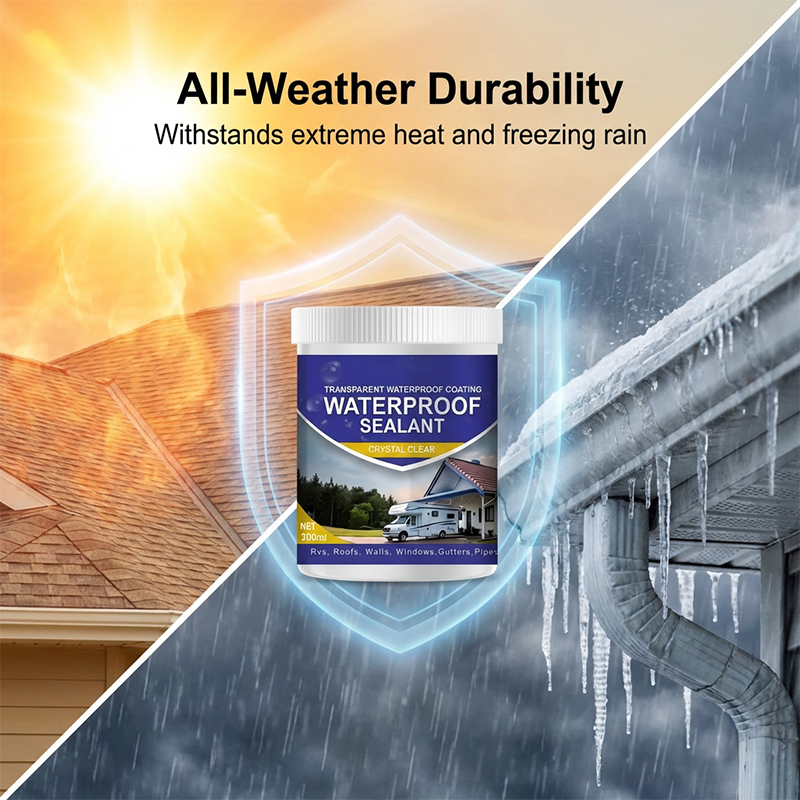 Transparent Waterproof Sealant for All Surfaces