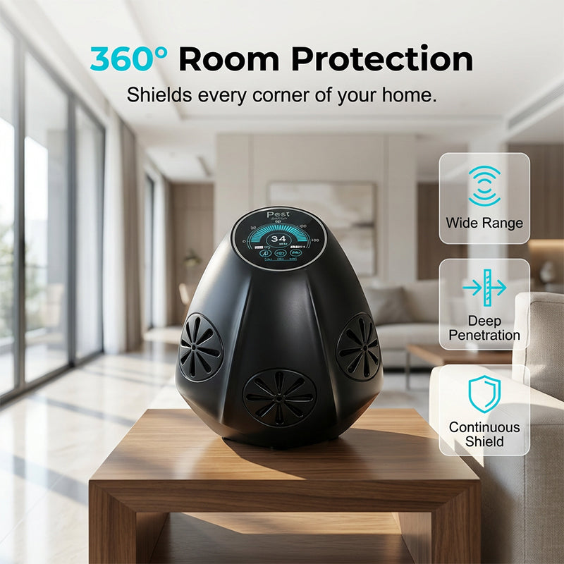 🔊 Ultrasonic Smart Pest Repeller – Plug It In, Pests Check Out! 🚫🐭 *No chemicals, no noise – just a pest‑free home 24/7.* 🛡️✨