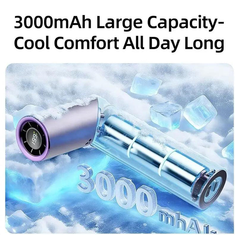 🌀 2-in-1 Rotating Mini Fan & Flashlight – Chill Out, Light Up, On the Go! 🔦💨 Rotating head, 9 speeds, 3000mAh battery – your pocket‑sized comfort companion. 💪✨