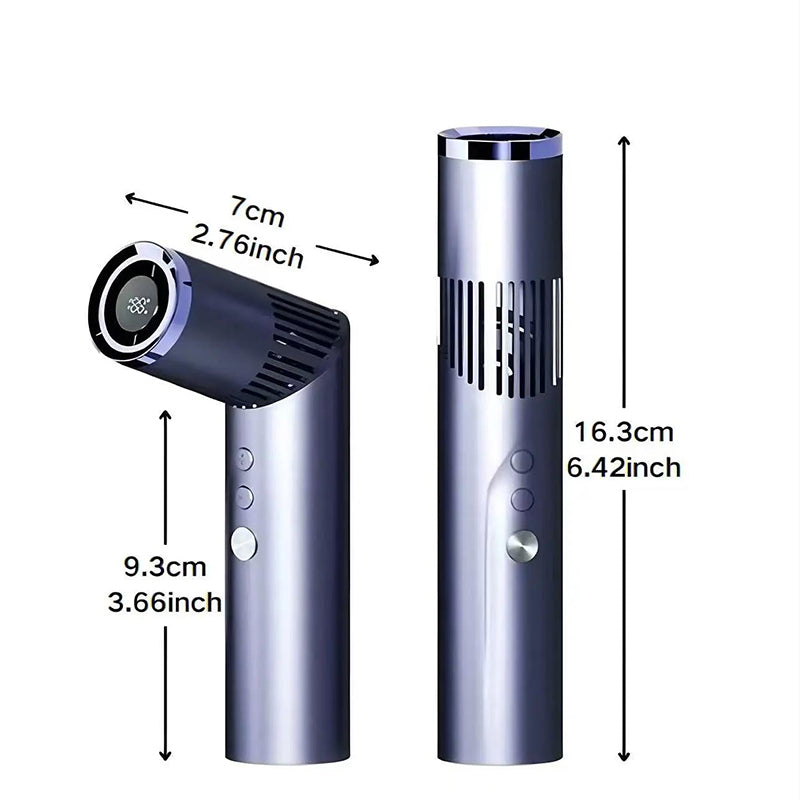 🌀 2-in-1 Rotating Mini Fan & Flashlight – Chill Out, Light Up, On the Go! 🔦💨 Rotating head, 9 speeds, 3000mAh battery – your pocket‑sized comfort companion. 💪✨