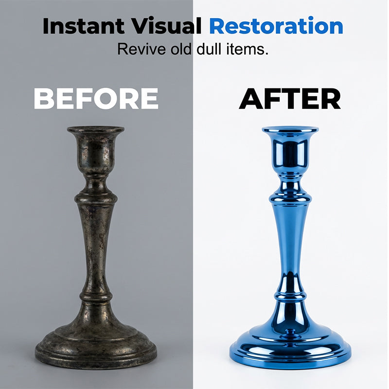 Vibrant Metallic Art Paint - Fast Drying & Rust Prevention