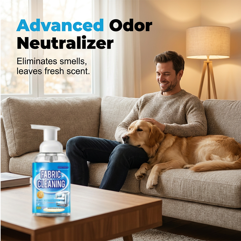 No-Rinse Fabric Foam Cleaner